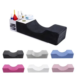 New Design Black Color Eyelash Extension Memory Foam Lash Pillow Eyelash Pillow Bed Pillows For Cervical Spondylosis