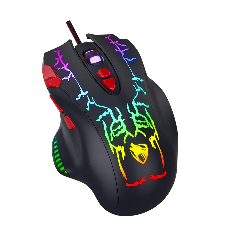 T-WOLF G550 Gaming RGB Wired Ergonomic