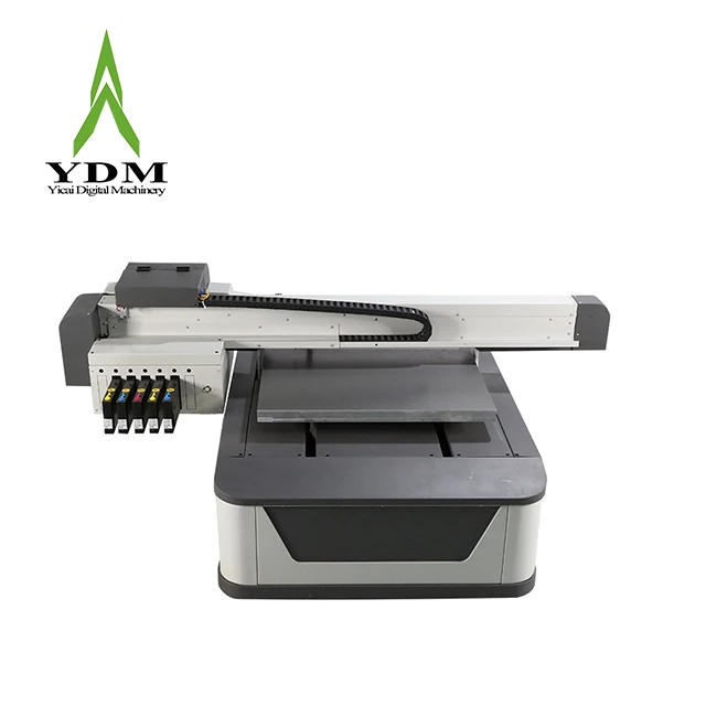 YDM Dx5, DX7,XP600 printhead 6090 uv flatbed printer 3d effect glass printing machine
