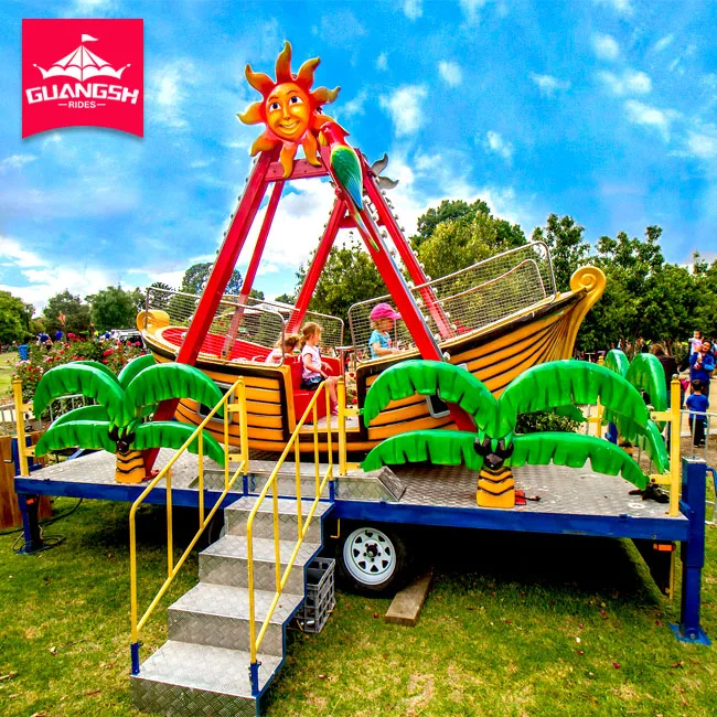 Theme park equipment for sale amusement ride mini pirate ship small viking boat