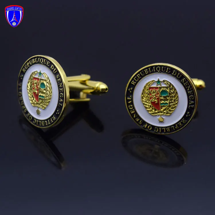 Cuff Links Oem Manufacturer Cheap Customised Car Logo Metal Cufflink Set Stainless Steel cufflinks
