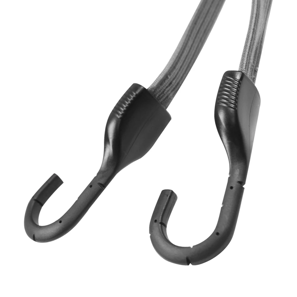 10mm Flat Bungee Cords for Jumping Rope Elastic Rope with Hook Flat Bungee Cord Elastic Bungee Cord