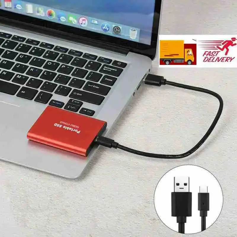 Заводской жесткий диск твердотельный накопитель внешний портативный SSD 1 ТБ 2 Тб 5 дюйма sata ssd 256