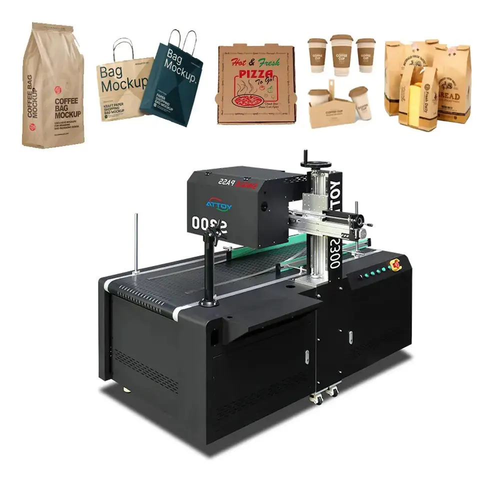 YD-S300 Digital A3 printhead Small Size Kraft Paper Bag Packaging Printer
