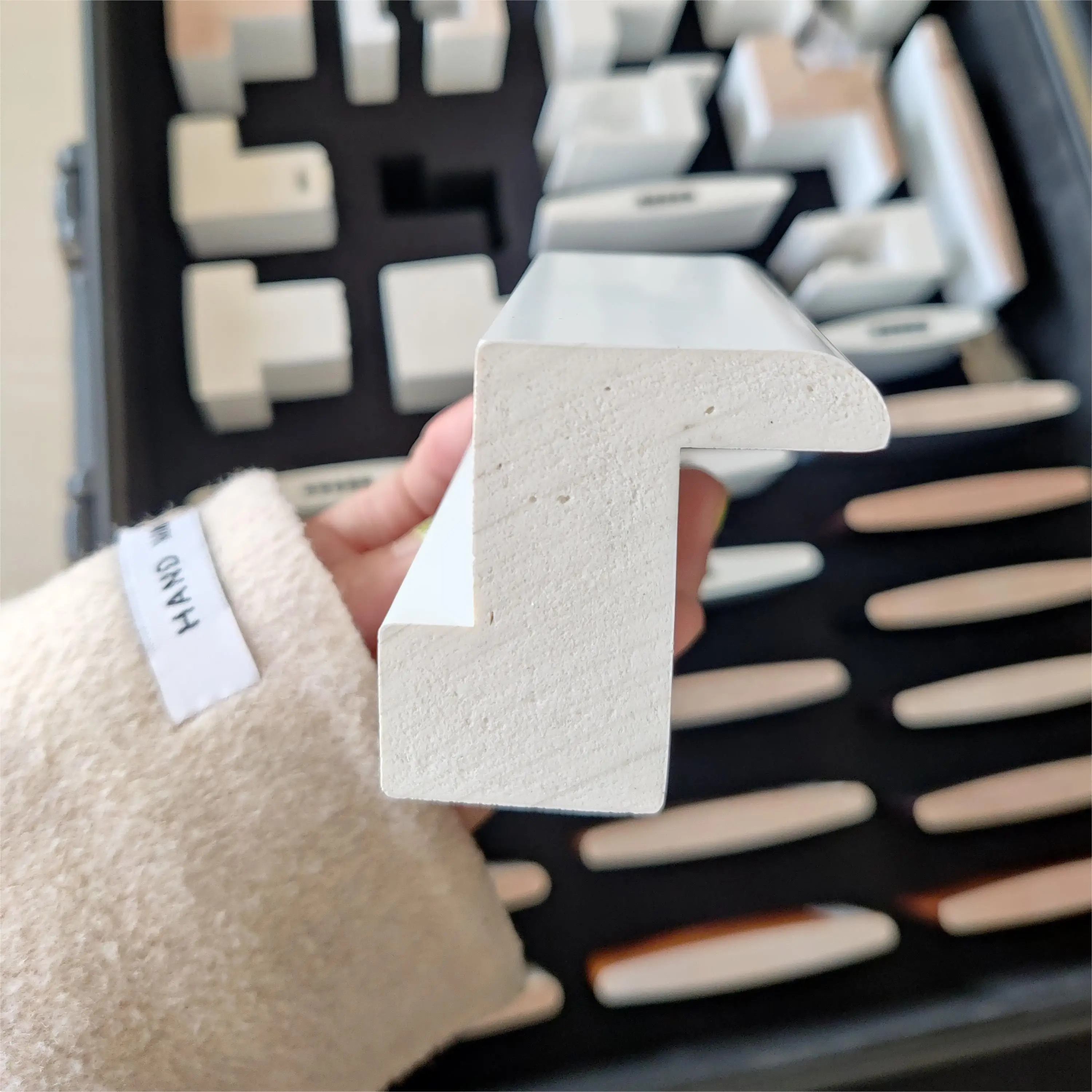 Excellent Sunlight Adjustable Window Louver Profiles Wooden/PVC mechanical plantation shutters components