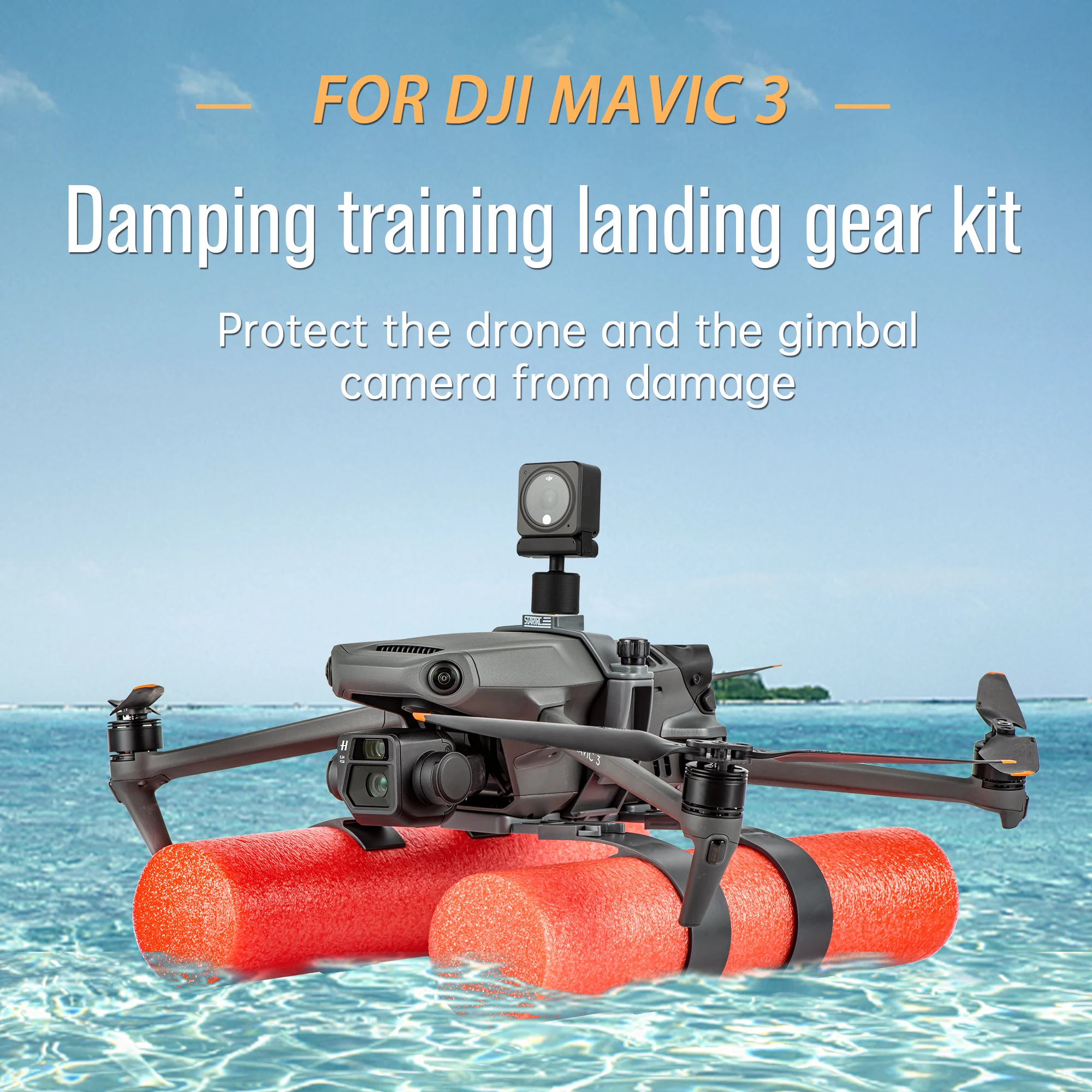 Hot Selling Multifunctional Drone Accessories Flight Training Landing Gear Kit for DJI Mavic 3