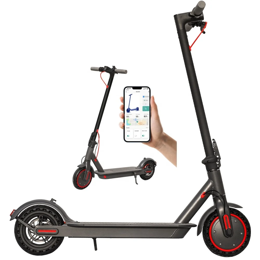 Fast electric scooters  8.5 inch solid tires 36v 360w  two wheels fast self-balancing foldable E scooter adult scooter factori
