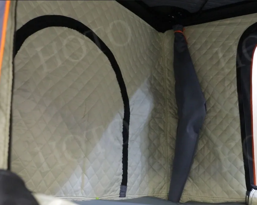 HOTO New Style Factory supply Camping SUV Car Rooftop Tent 4x4 Offroad hard shell roof top tent with insulated pod