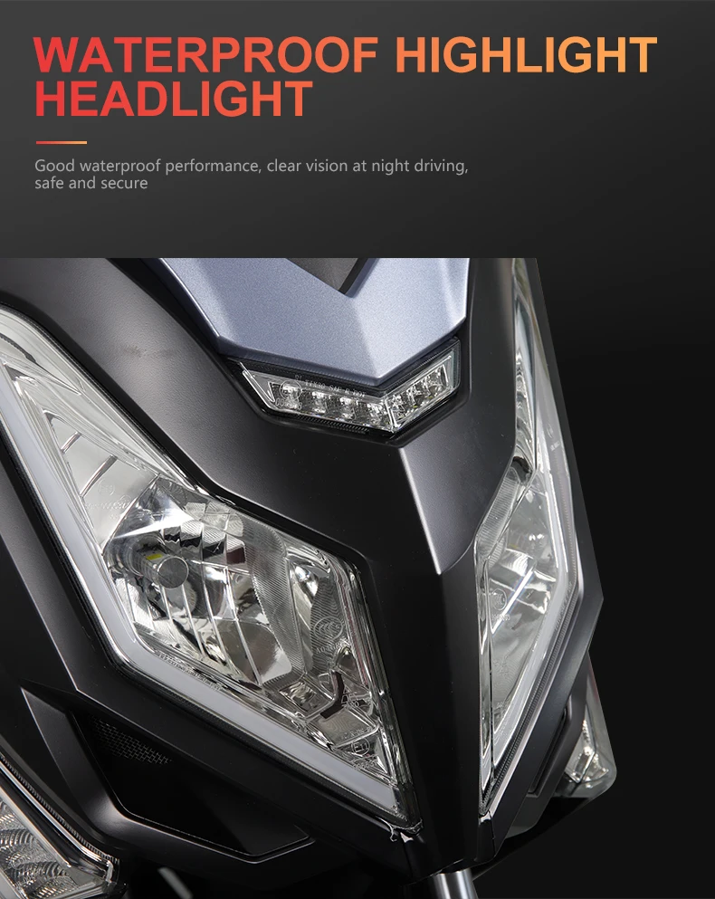 72v T9  Streetbikes Racing Electric Motorcycle 125 CC 85KM/H