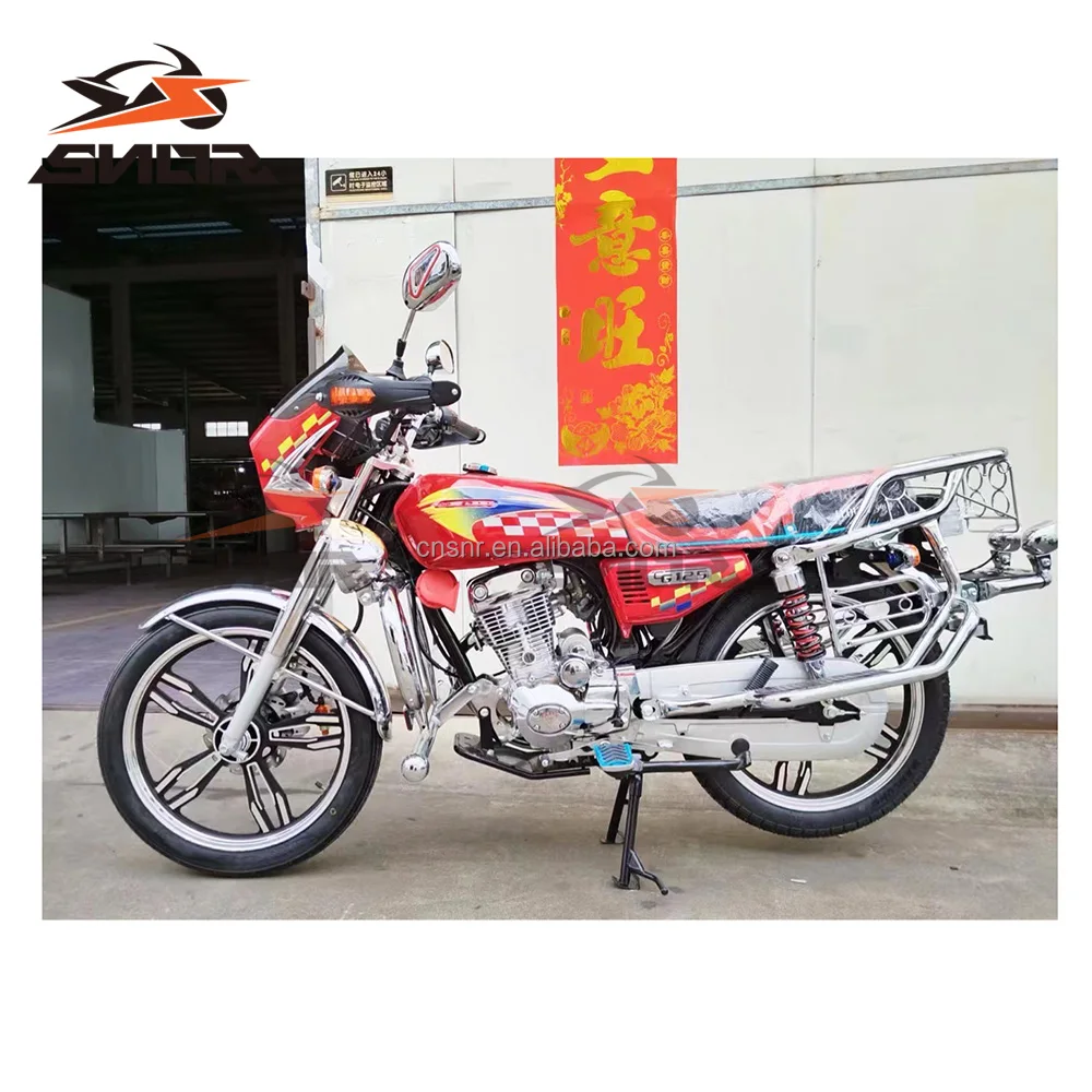 SNOR Good Sale CG125 Motorcycle Tyre Motobike Gasoline For Adults Cross Country Motorcycles CG125