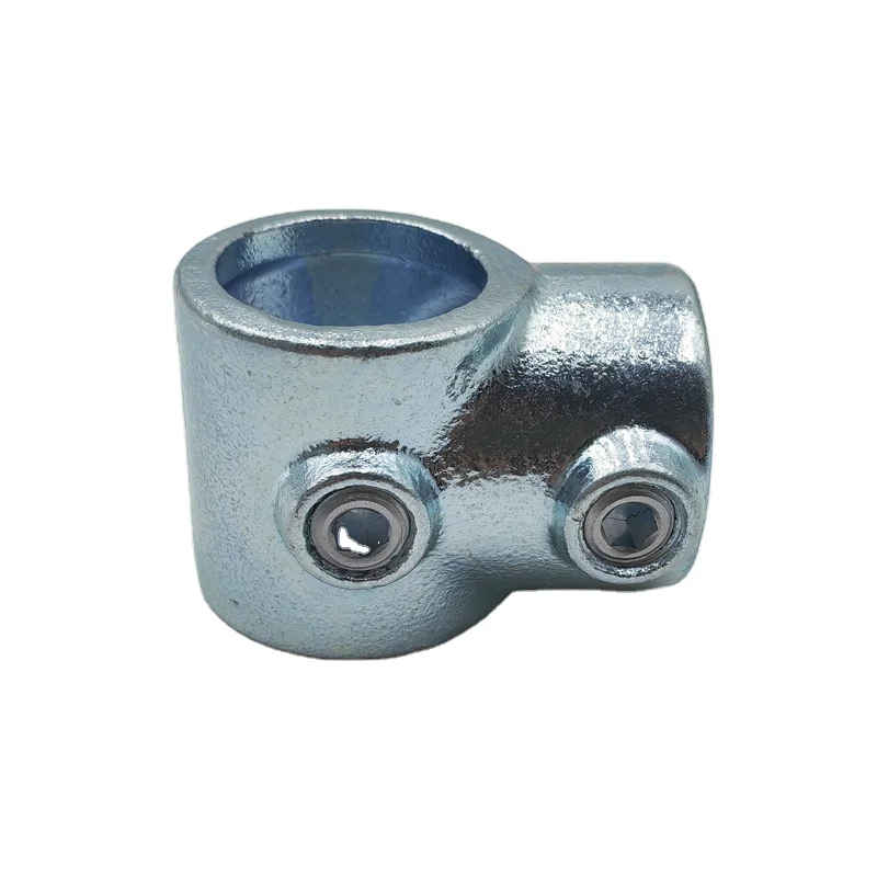 A101C Galvanised Key clamp fittings iron pipe clamp fittings malleable iron pipe clamps