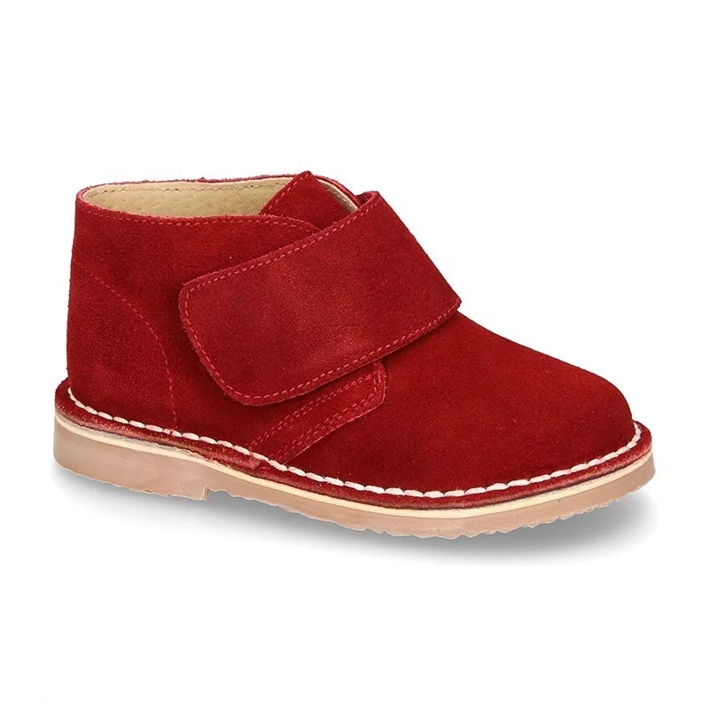 Classic High Quality Western Autumn Sweet Girls Pink Suede Winter Boots For Kids Boy
