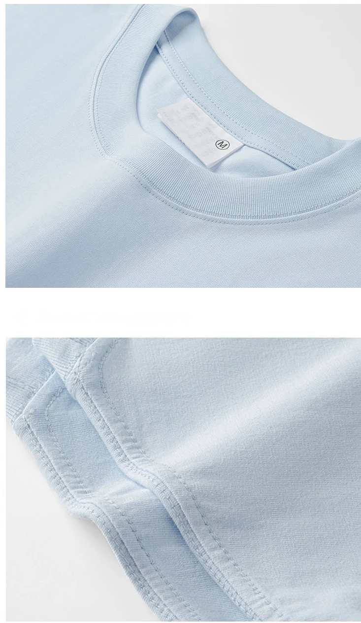 bulk plain t shirt unisex screen print tee oversized boxy drop shoulder tshirt heavyweight cotton tshirt