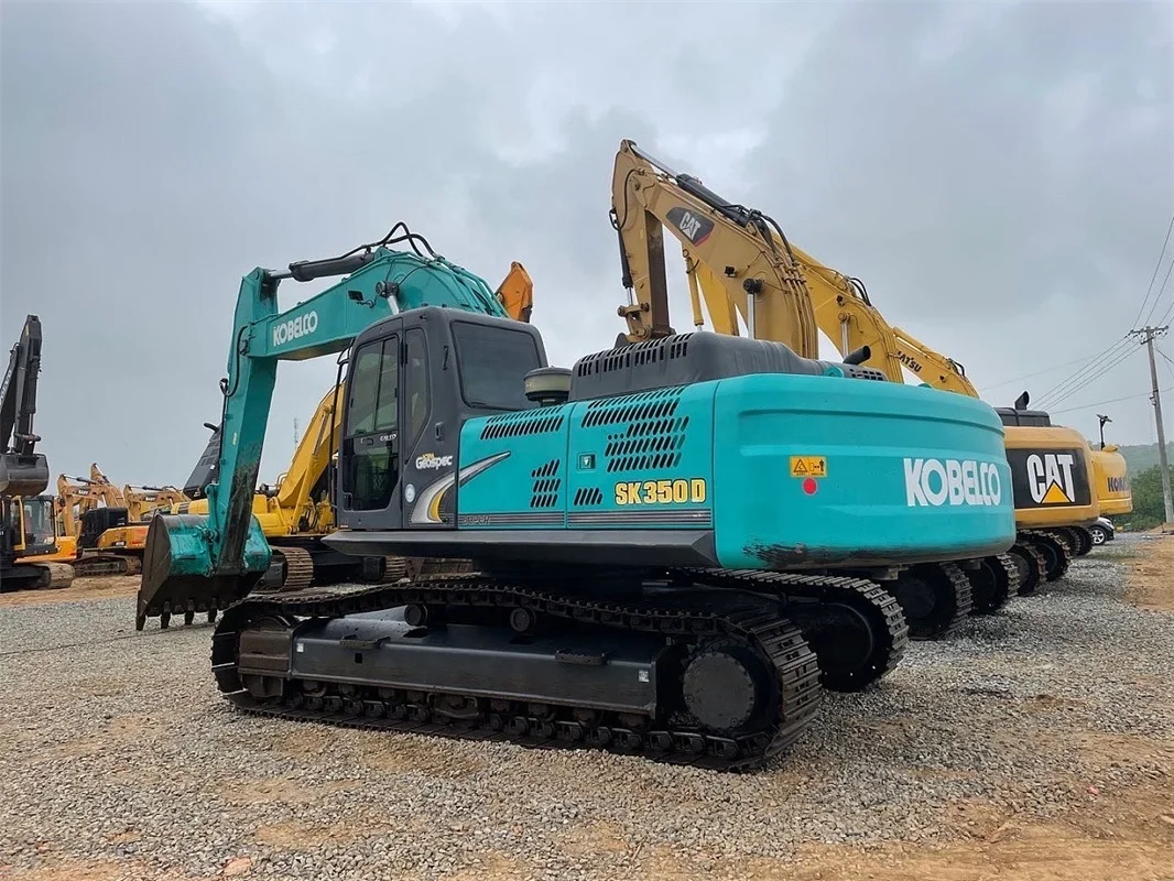 Экскаватор KOBELCO350 оригинальный подержанный гусеничный экскаватор 350 KOBELCO распродажа