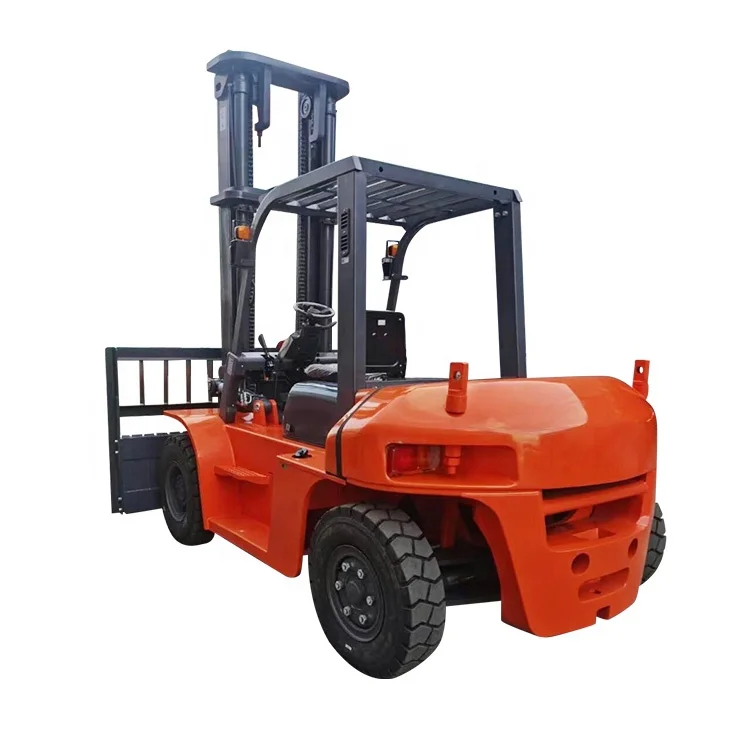 Factory Cost Price Diesel Fork Lift Truck Cpcd70 7000 Kg Forklift De Eladas With 3 Stage Mast