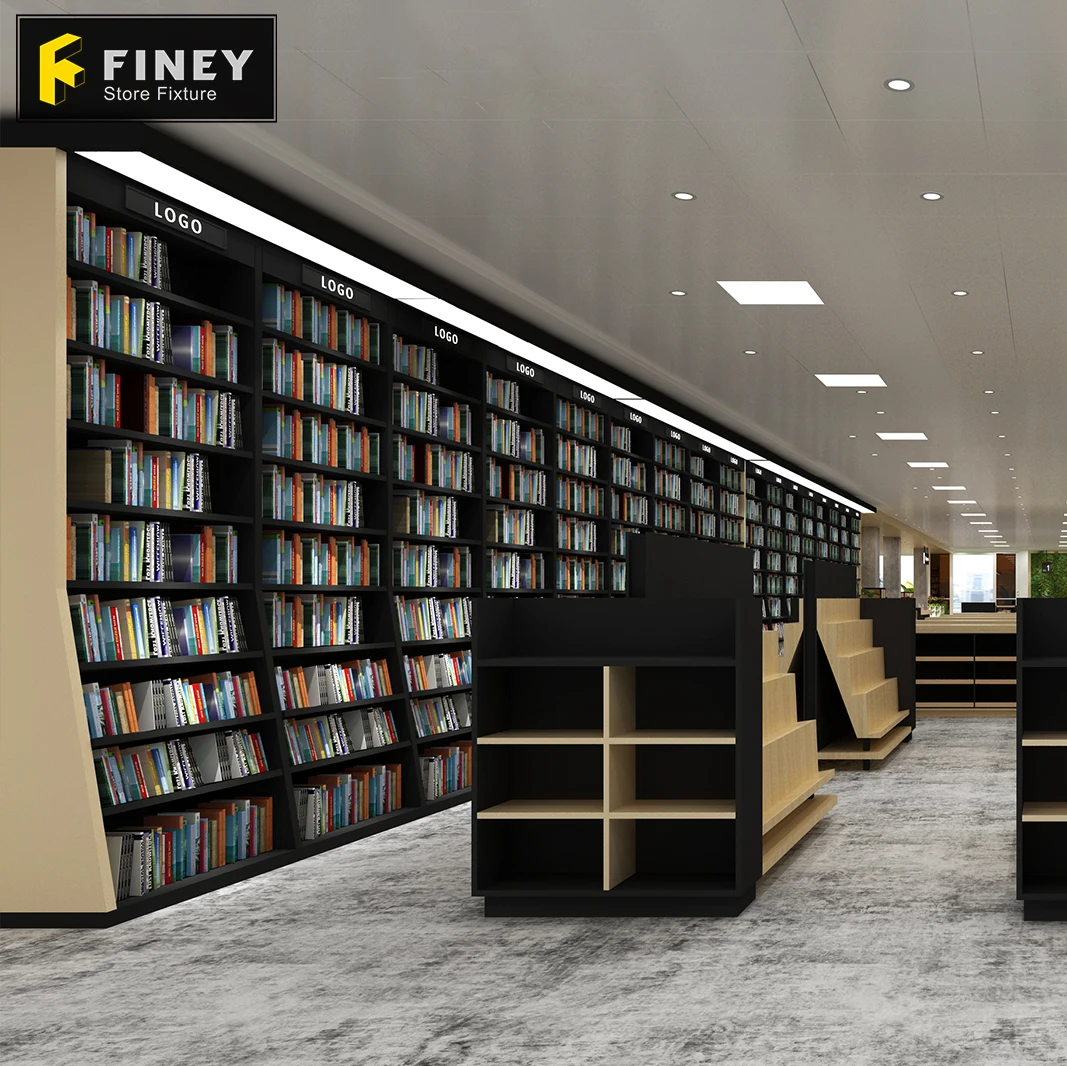 Канцелярские товары интерьерный дизайн для книжного магазина канцелярских товаров демонстрационная стойка книжная полка витрина мебель
