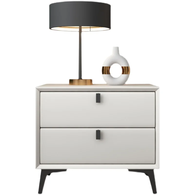 Тумбочка Современная Минималистичная легкая Роскошная тумбочка для спальни шкаф хранения в стиле Ins простой