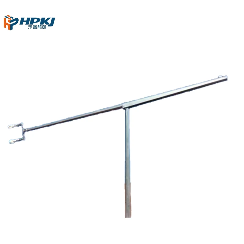 Mid Hinged Galvanized Steel 5m6m7m8M9M Super bright convenient explosion-proof q235 Tiltable CCTV Poles