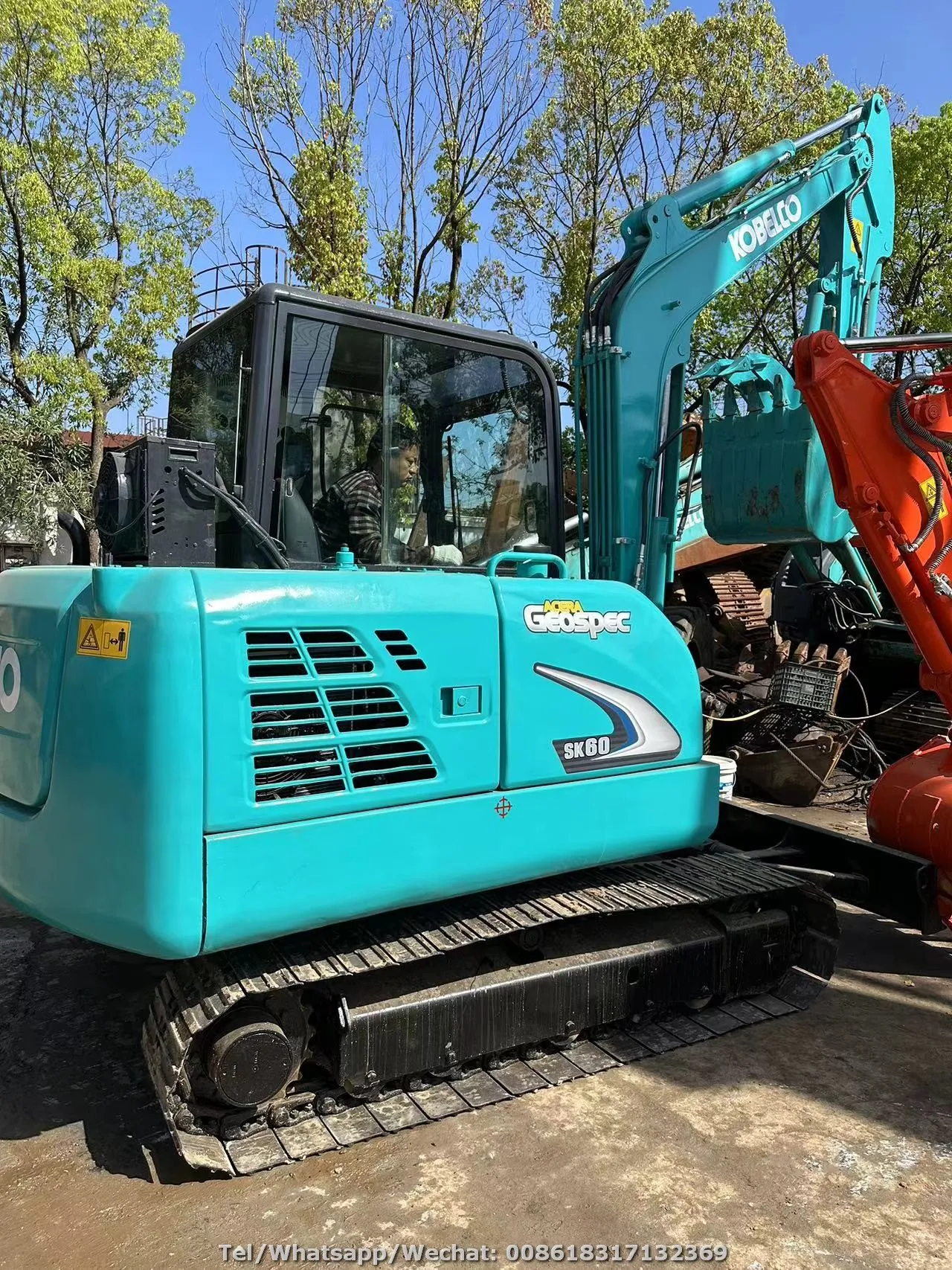 Используется японский бренд Kobelco SK60 SK60-8 6-тонный мини-экскаватор по низкой цене SK140 SK200 SK220 землеройный экскаватор