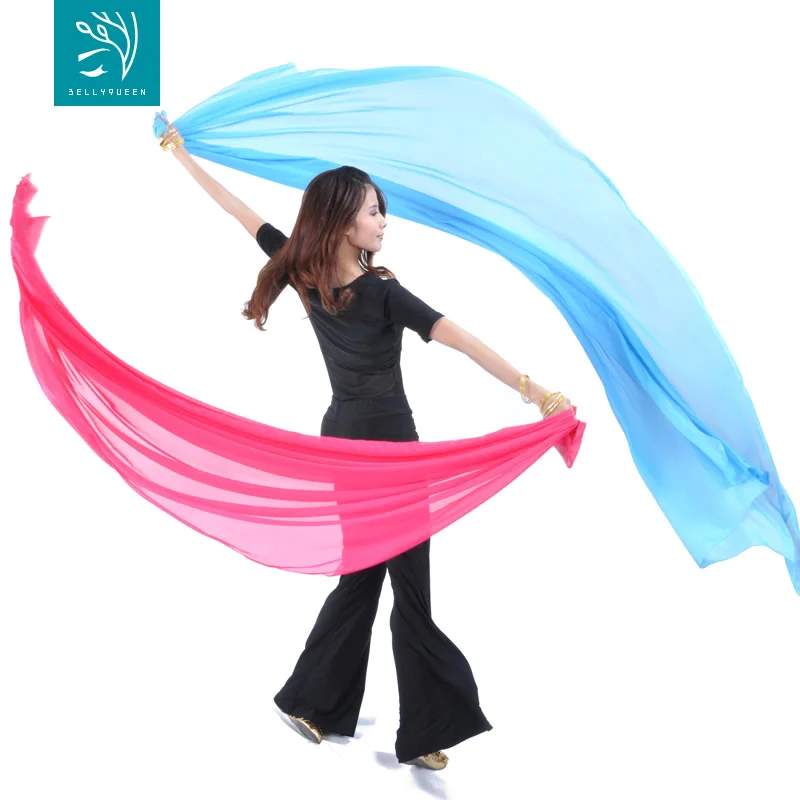 Rectangle Chiffon Belly Dance Veil For Ladies