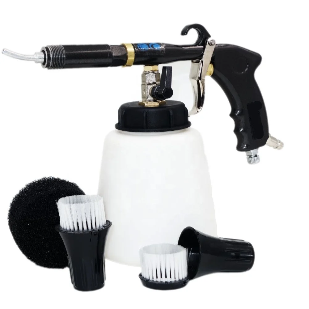 Tornado Black Air Regulator  Steel Bearing Tube Cleaning Gun For Car Wash&Car Washer Interior Vacuum Sprayer Tool