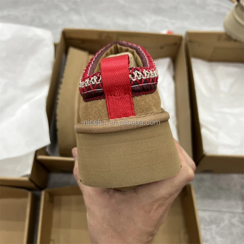 Wholesale Winter Boots For Women Ladies Wool Printed Upper Boots Women Uggh Boots For Women