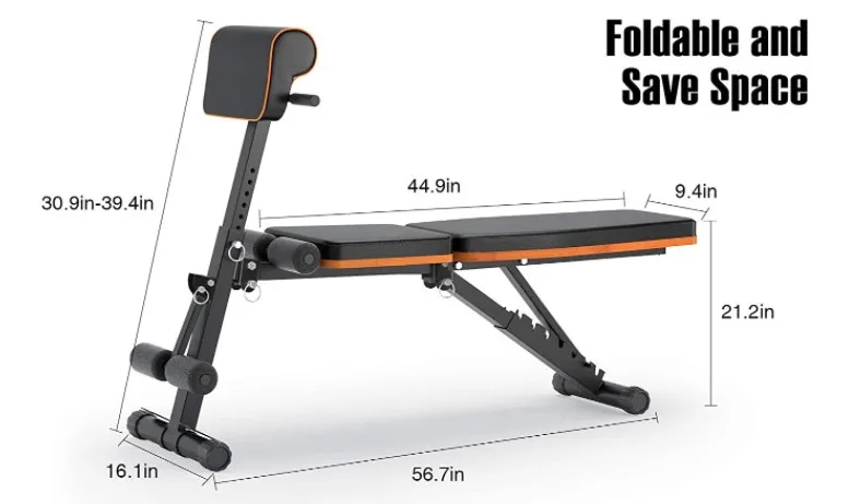 
Commercial fitness equipment adjustable weight lifting bench 