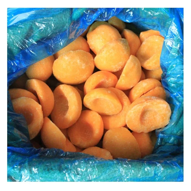 Wholesale fruit supplier Trophic And delicious  Frozen Fruit IQF Yellow Peach Frozen Peaches