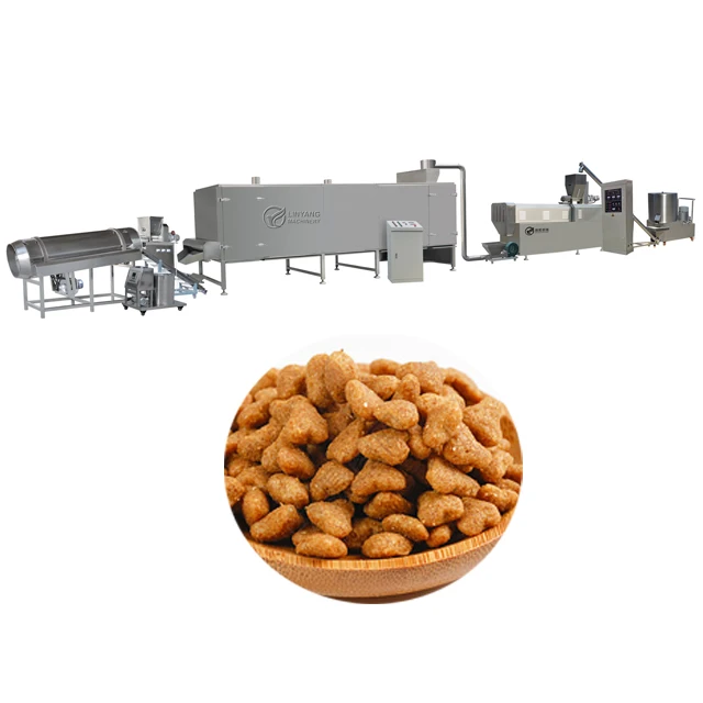 Different Capacity Dog Food Making Machine Kibble Dog Cat Pet Food Making Machine Production Line