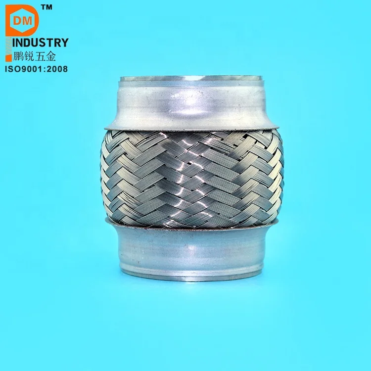 Stainless Steel SUS304 Exhaust System Flexible Pipes Braided Double