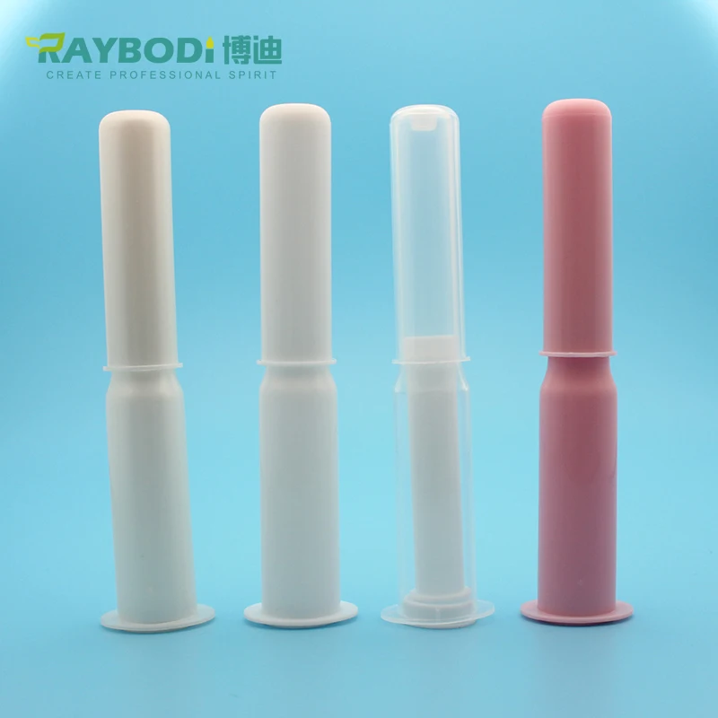 PP 3g 5g medical syringe applicator for vagina gynecology gel tube