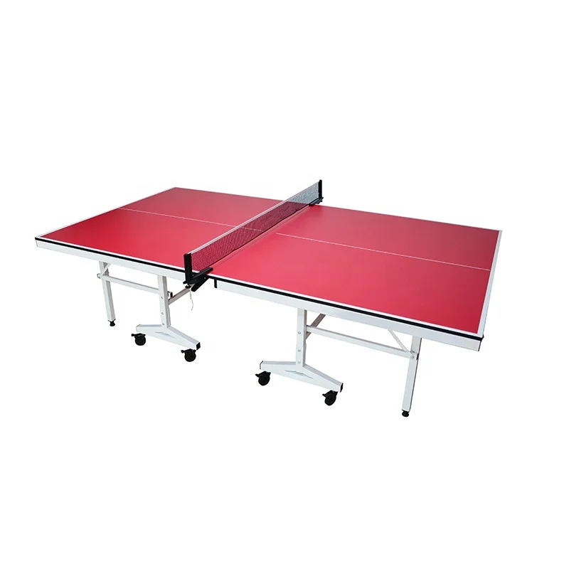 18mm MDF standard portability outdoor folding board table tennis
