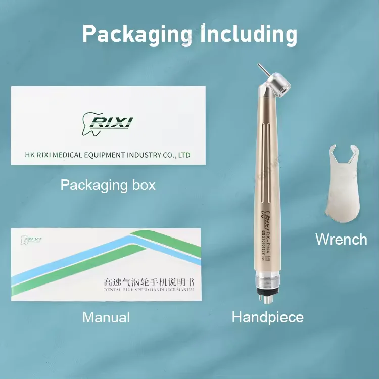 High-speed Dental Handpiece Construction Electric Turbine Power Source with Shadowless Design Metal and Steel New Release CE