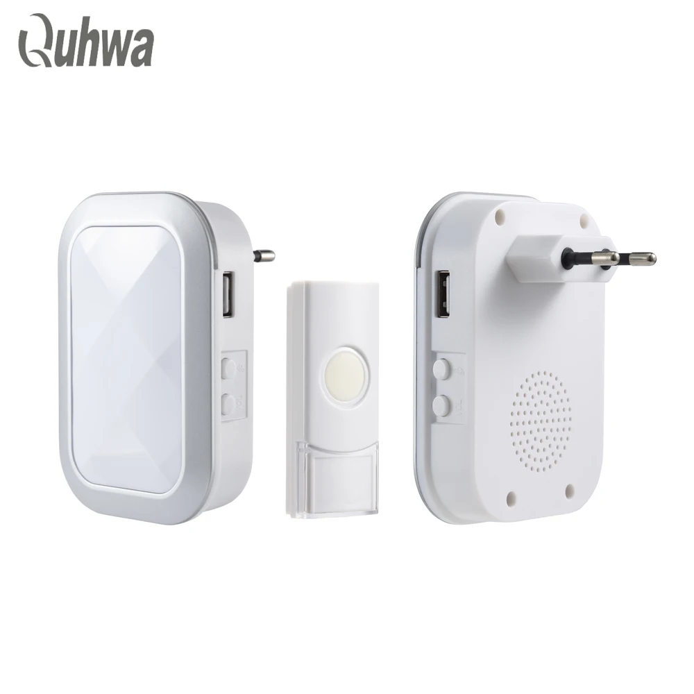 Home Waterproof Plug-in Long Range Wireless Doorbell
