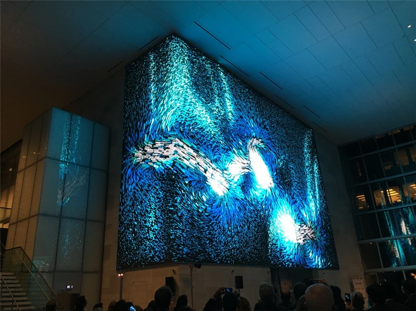 Indoor P1.25 P1.53 TV screen advertising 3D video display digital led signage and