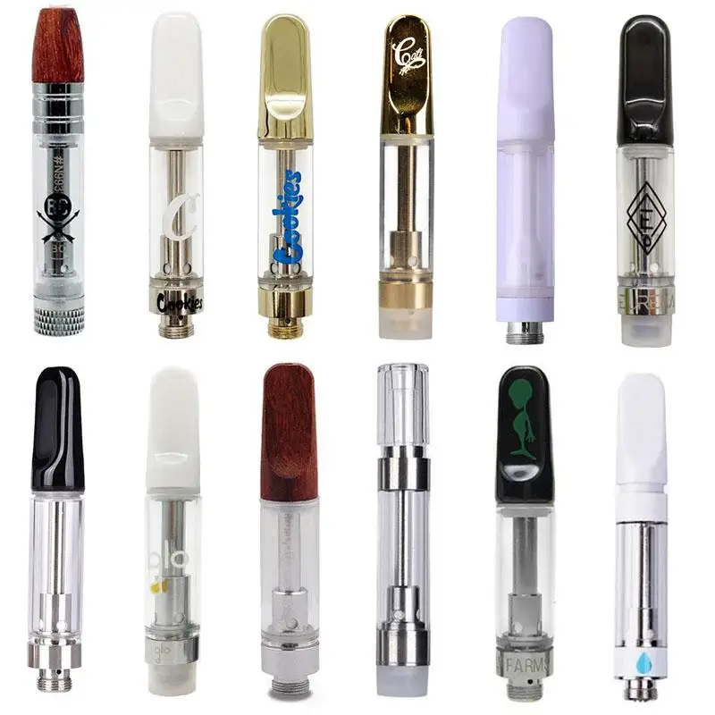 Most Popular CBD Oil Tank Ceramic Coil Vaporizador CBD Catridge 0.5ml Capacity