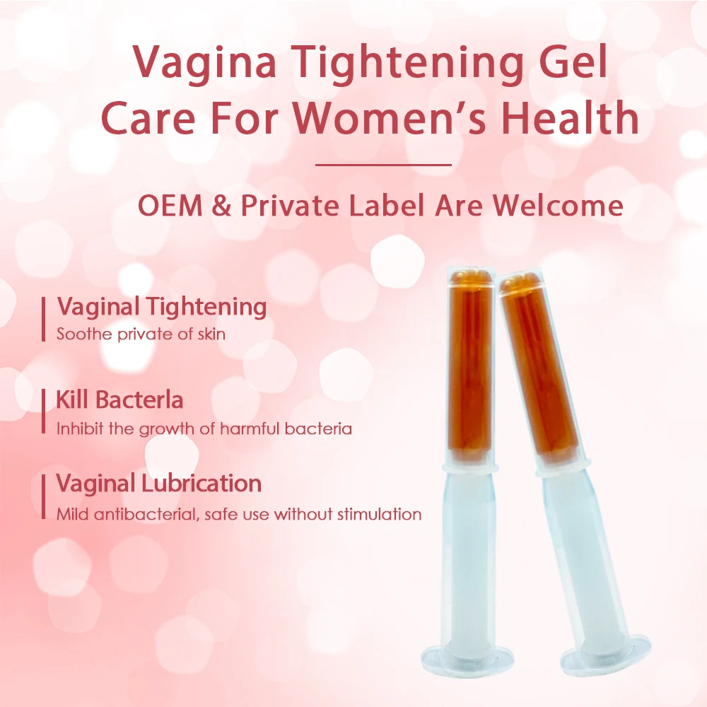 Free sample feminine hygiene gynecologica herbal shrinking detox nova hymen vagina tightening gel