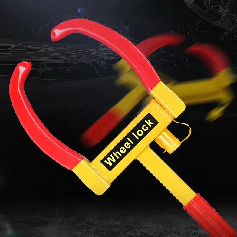 Hot selling promotional security car anti-theft lock tire lock wheel lock