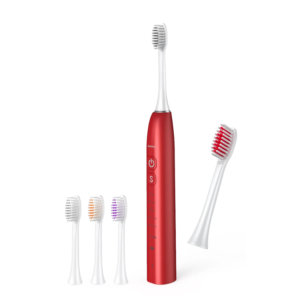 
2021 Trending China Travel Dupont Bristle Gift Package Top Choice Professional Deep Clean Electric Toothbrush Wireless Charger 