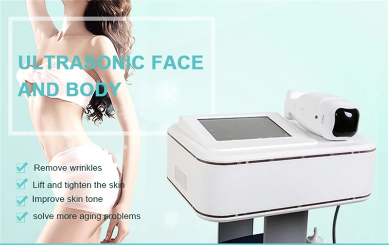 A new portable liposonixed skin stretch slim body shaping device At home intelligent liposonixed slimming ultrashape device