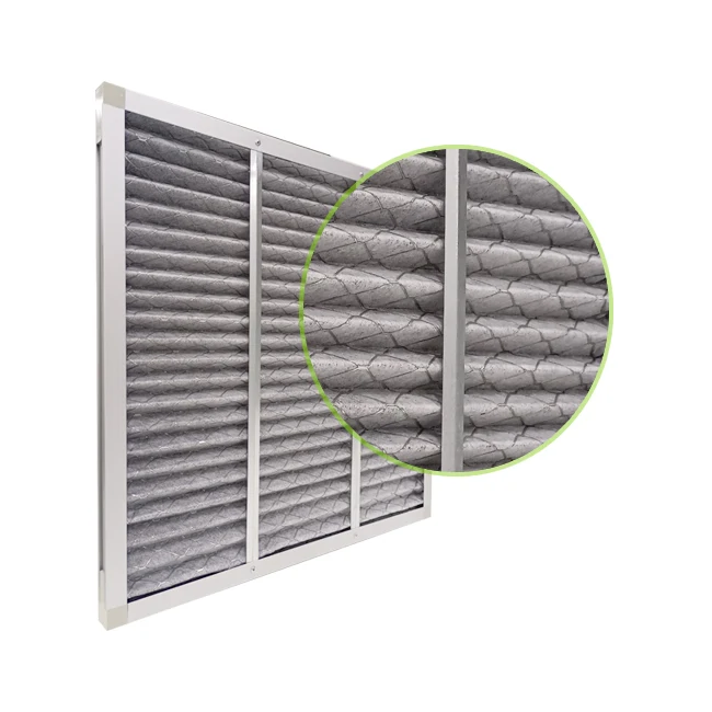 Industrial customsized molecular filtration absorption harmful gas activated carbon prefilter carbon cloth Filter