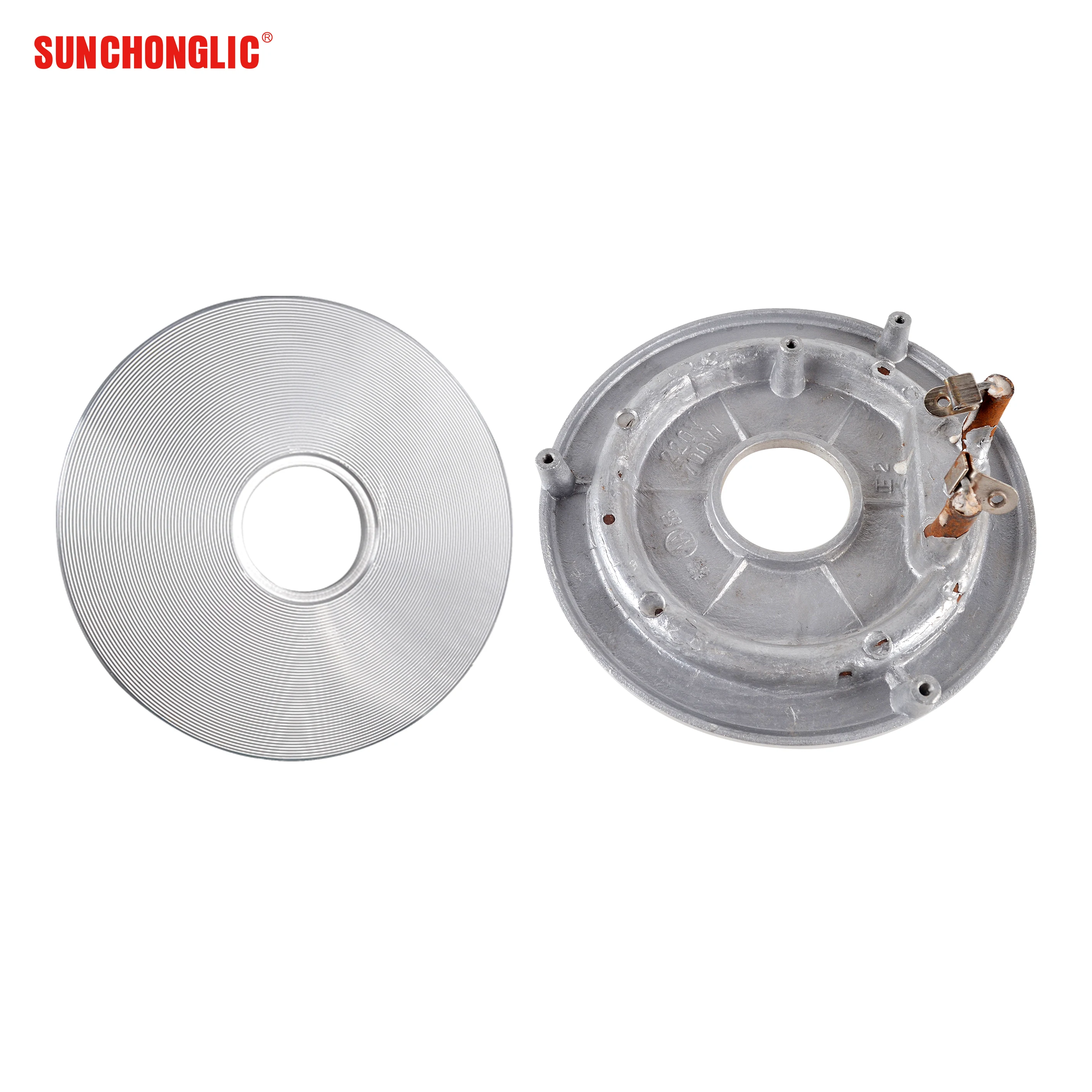 Sunchonglic 700w electric heating plate extra thick silver  rice cooker heating plate for rice cooker parts