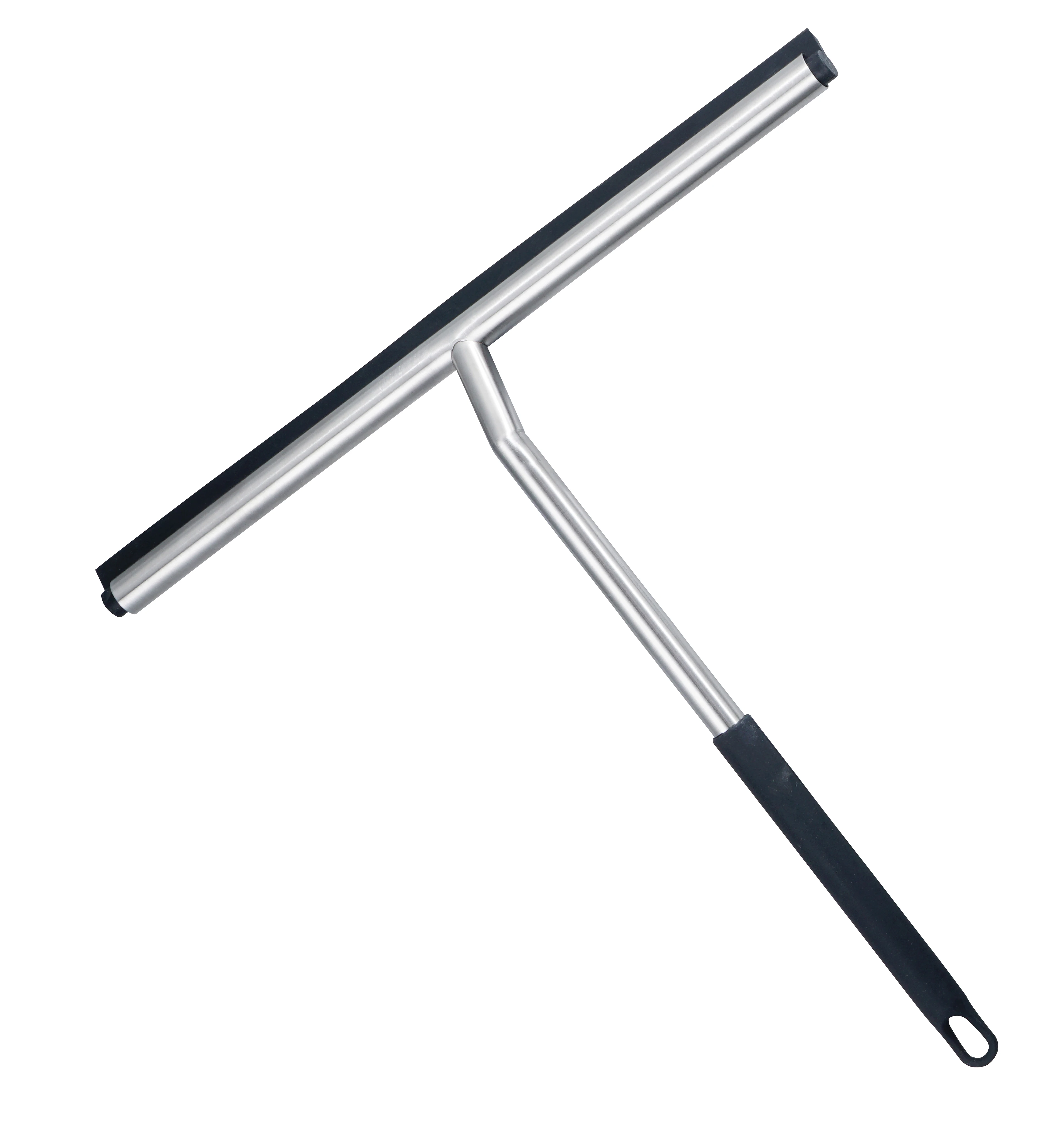 grey Window Glass Wiper Shower Squeegee Factory Stainless Steel with silicone handle