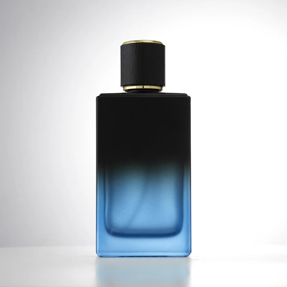 Empty Man Cologne Bottles Wholesale Luxury 30ml 50ml 100ml Square Custom Perfume Bottle