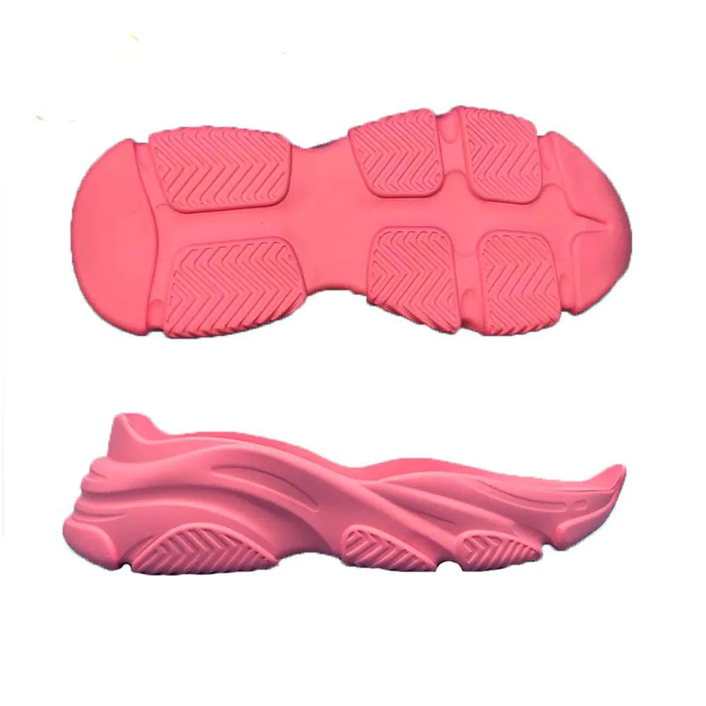 China High Quality Manufacturing Sports Men Sneakers Outsole Casual Shoe Sole Rubber Sole Custom Logo Shoe Making Sole