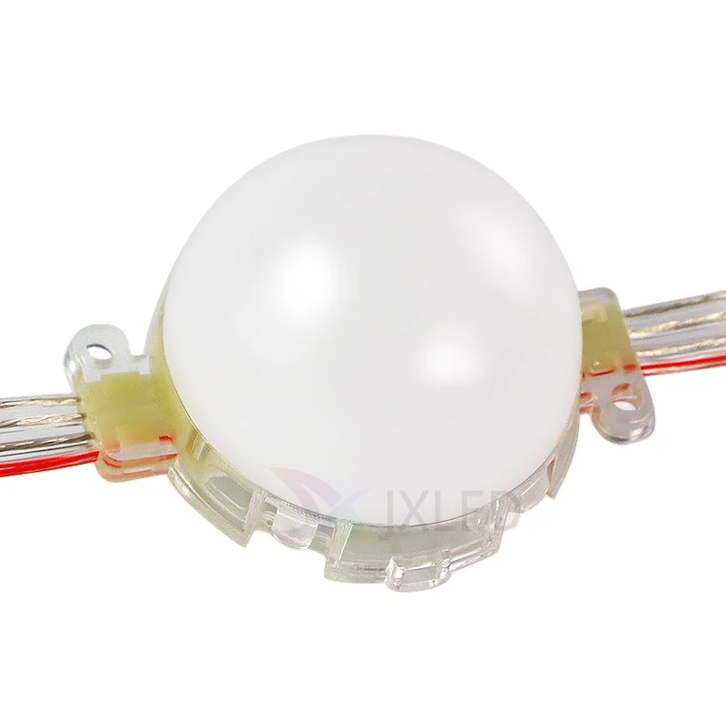 Factory Lighting 30mm Pixel Ball 12v IP66 Outdoor Permanent Christmas Holiday rgb Led Pixel Point Lights