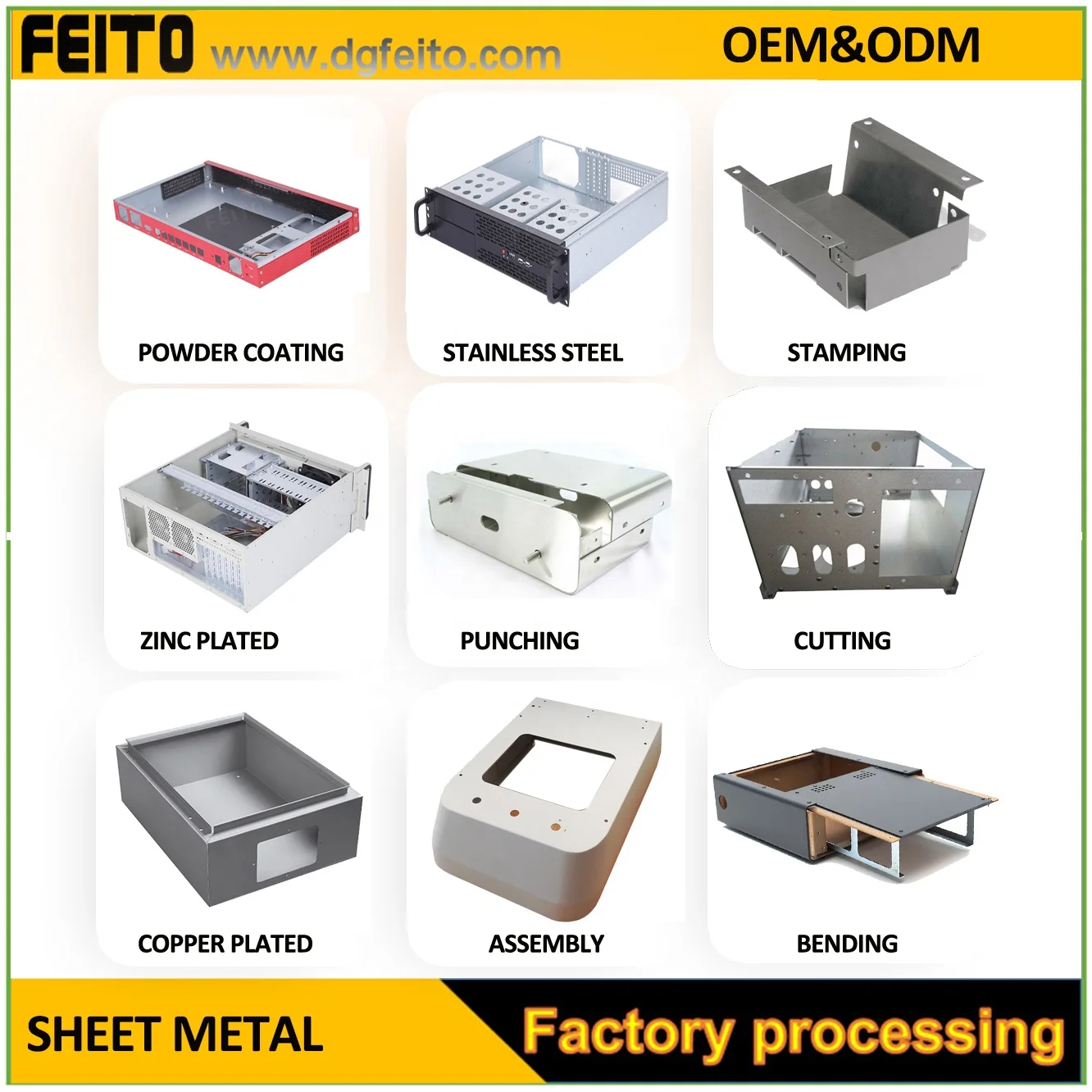Professional high quality aluminum stainless steel enclosure chassis sheet metal power supply shell