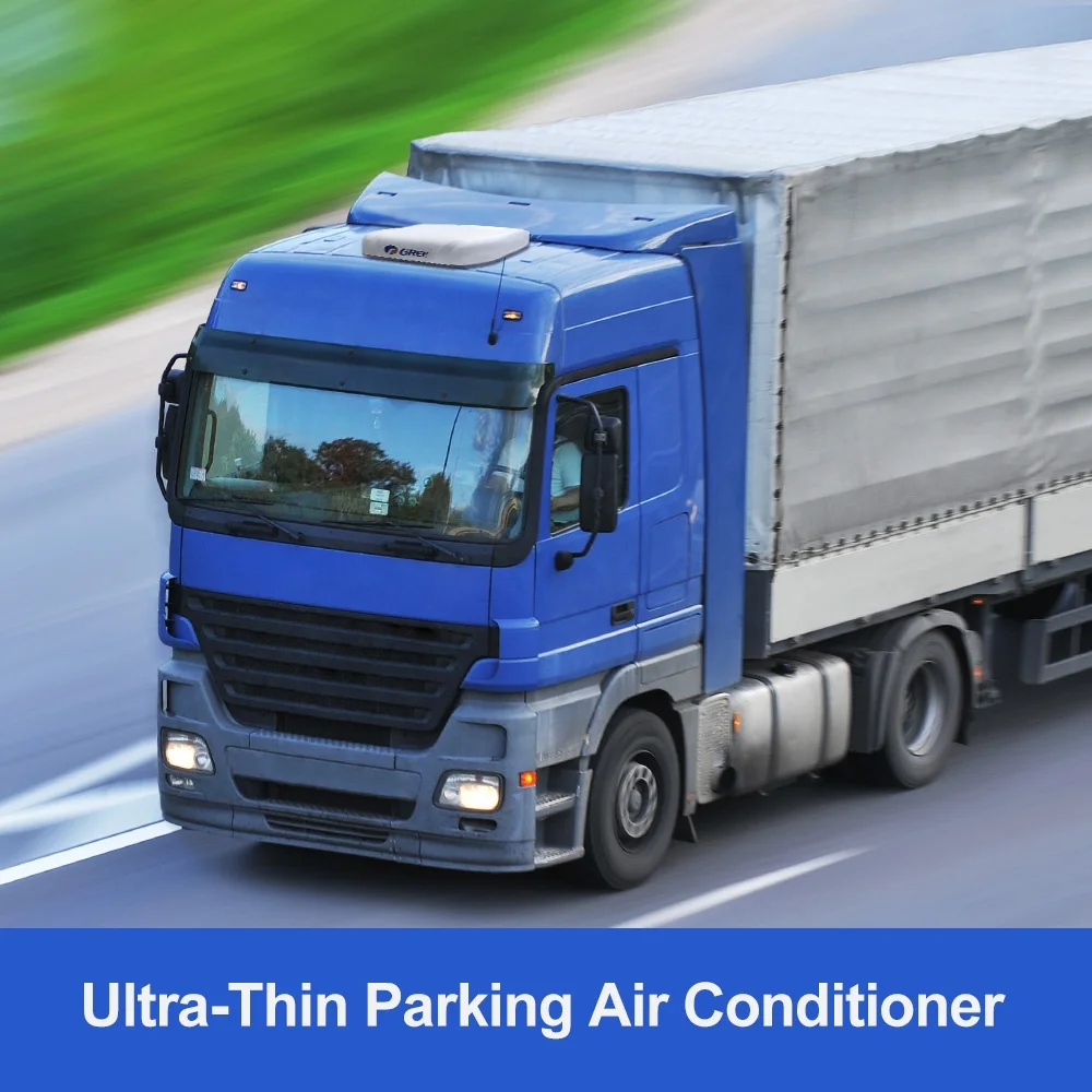 Gree Brand 7000Btu DC 24V Truck Ceiling Air Conditioner 12v24v Car Parking Air Conditioner for Cab Van Motorhome RV Caravan