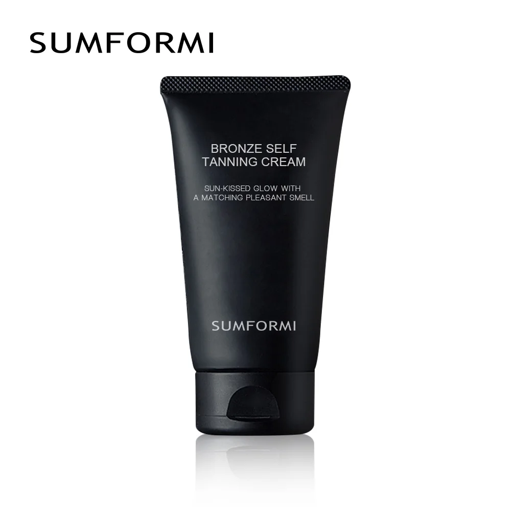 Private Label Herbal Sunless Body Oil Tanning Lotion Self-Tanning Cream for Day Building Removing Solarium Moisturizing Cream