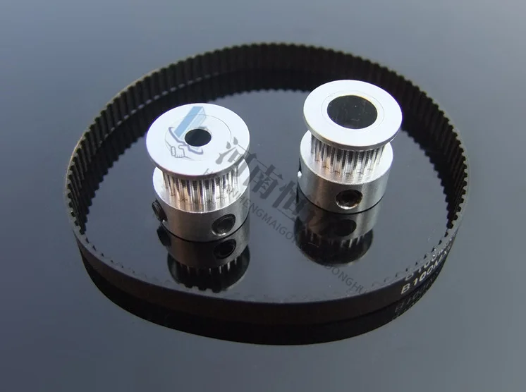 MXL20 tooth synchronous pulley boss step K-type pulley, groove width 7/11/16 inner hole customization